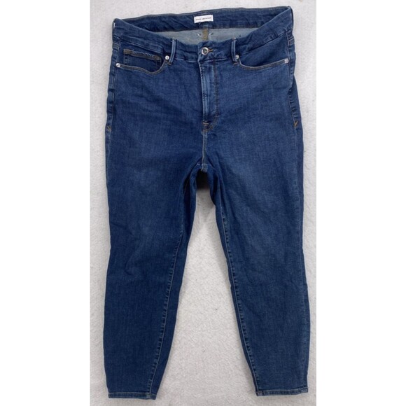 Good American Denim - Good American Good Legs Skinny Jeans Women’s Blue GLDV873T W36 L26 Size 15